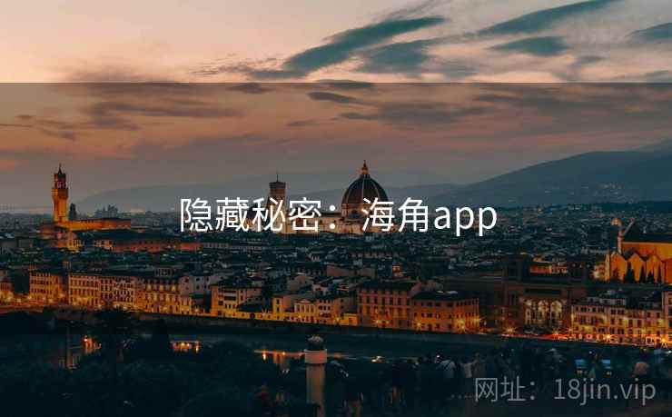 隐藏秘密：海角app