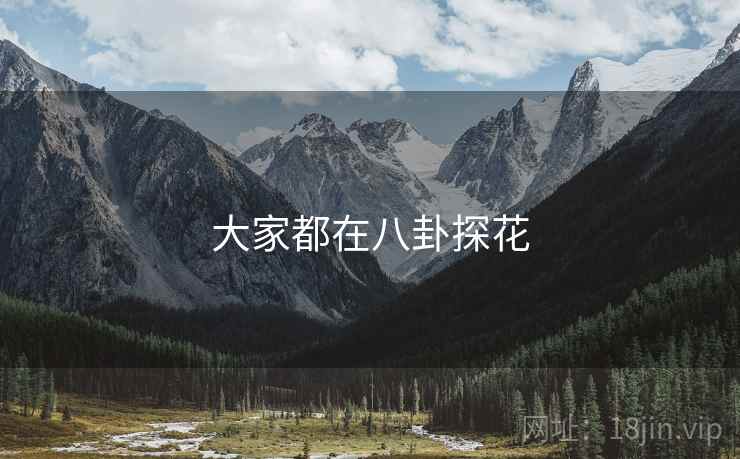 大家都在八卦探花